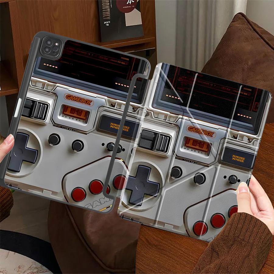 Retro Gaming Ipad - เคสแท็บเล็ตดีไซน์ตลกๆ สไตล์เครื่องเล่นเกมย้อนยุค สำหรับ iPad Air 4