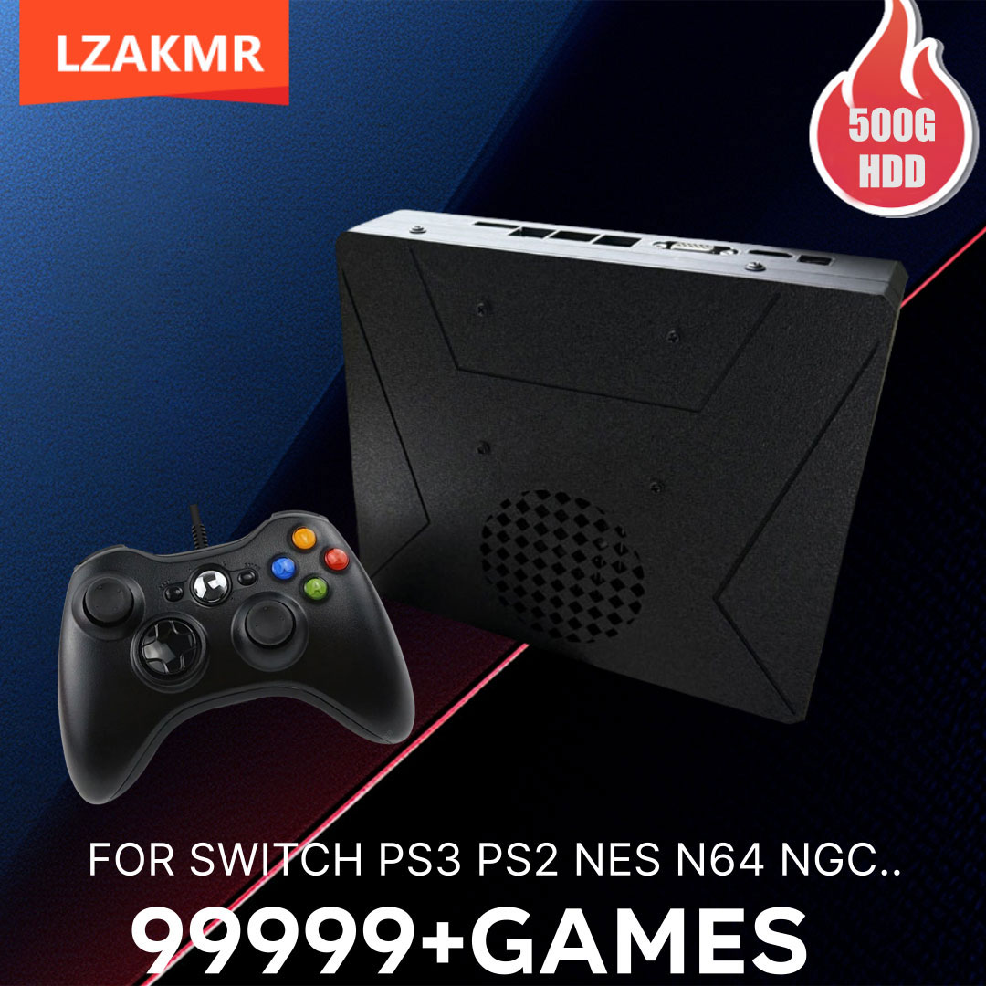 Retro Gaming Space - LZAKMR S1 เรโทรเกมคอนโซล ดูอัล ซิสเต็ม วินโดว์