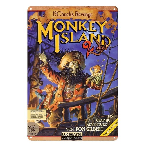 Retro Gaming Videos - Monkey Island 2 Commodore Amiga วิดีโอเกมย้อนยุค