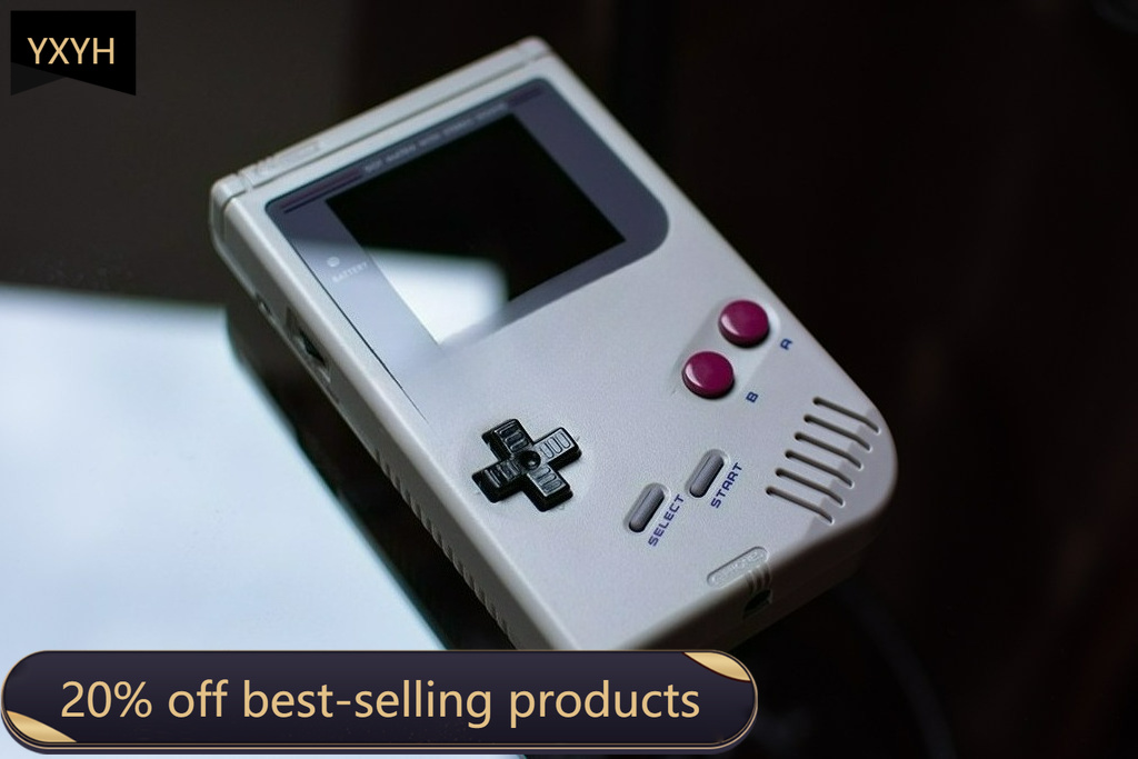 Retro Handheld Console - เครื่องเกมบอย DMG-01 รุ่นดั้งเดิมจากญี่ปุ่น คอนโซลหนาแบบคลาสสิก หน้าจอ IPS