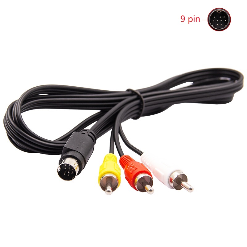 Retro Gaming Cables - สายเชื่อมต่อ 1.8 เมตรสำหรับ Sega Genesis 2