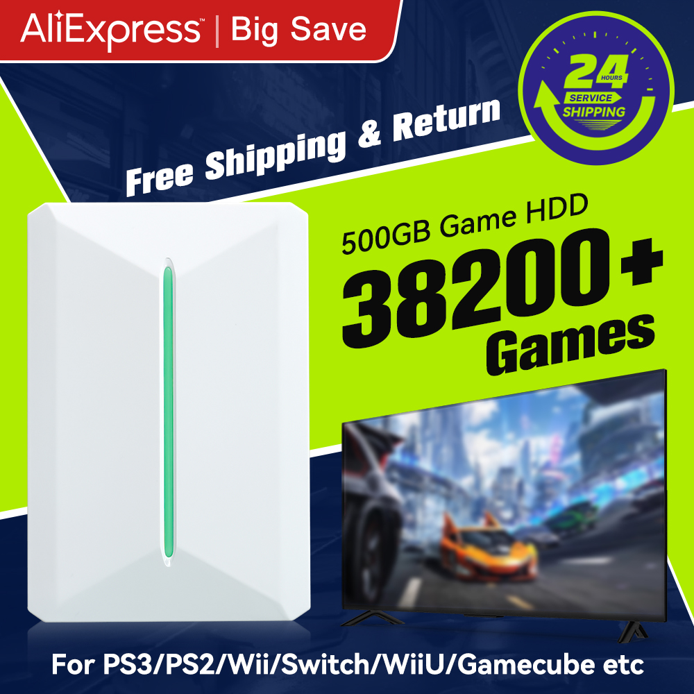 Retro Gaming App - Retrobat & playnite คอนโซลเกมย้อนยุค500GB สำหรับ PS3/PS2/SWITCH/wi/wi/laptop