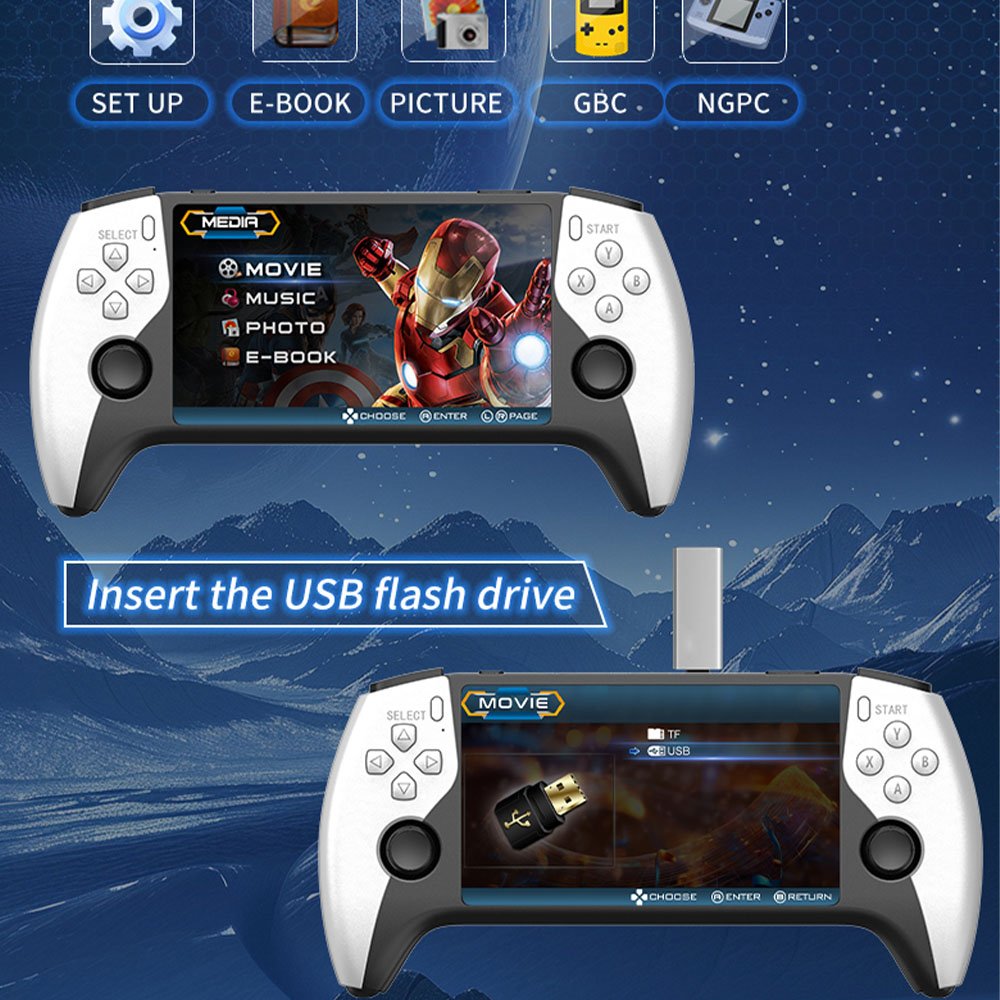 เครื่องเล่นเกมพกพา SF3500 รุ่น - Retro Gaming Emulator บทวิจารณ์และราคา