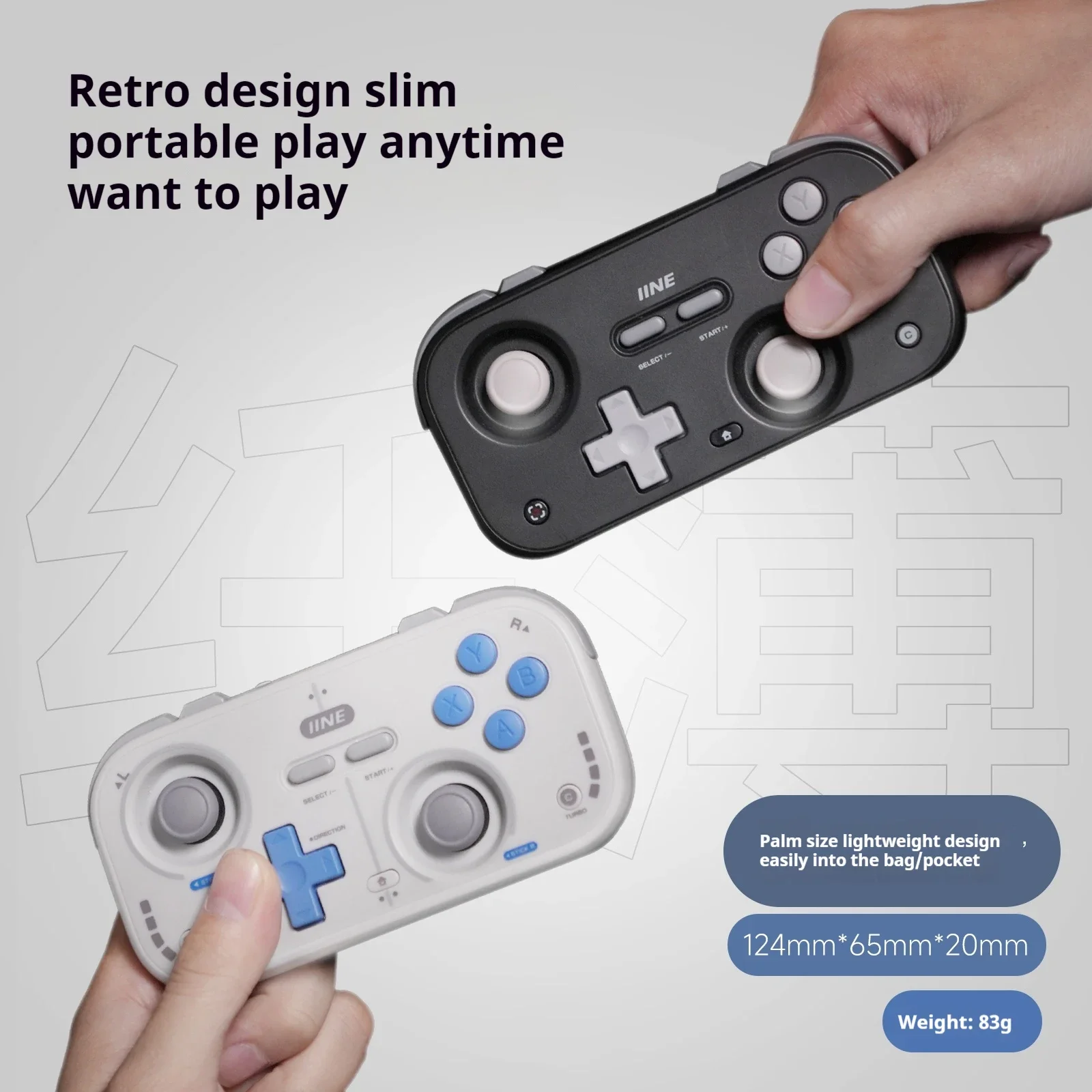 คอนโทรลเลอร์เกมพกพา IINE Mini  - Retro Gaming Cables บทวิจารณ์และราคา