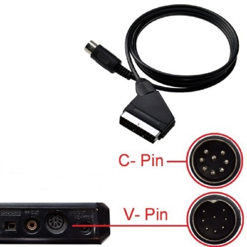 สาย SCART ทดแทนความยาว 1.8 เมต - Retro Gaming Cables บทวิจารณ์และราคา