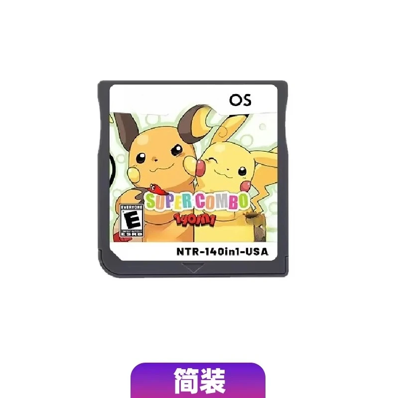 ตลับเกมวิดีโอ NDS โปเกมอน 140- - Retro Gaming Videos บทวิจารณ์และราคา