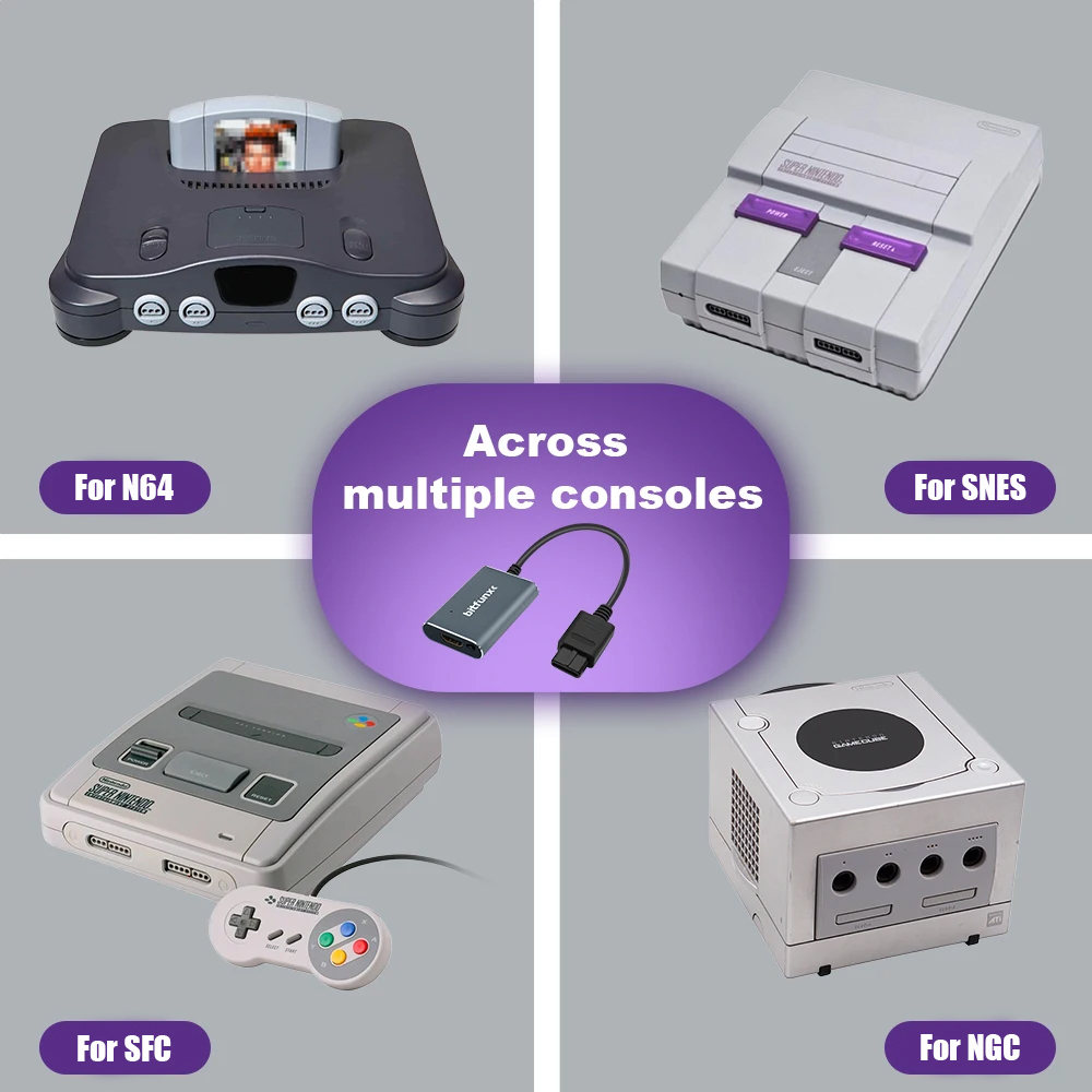 Bitfunx 720P Svideo/AV ไปยังอะ - Retro Gaming Emulator บทวิจารณ์และราคา