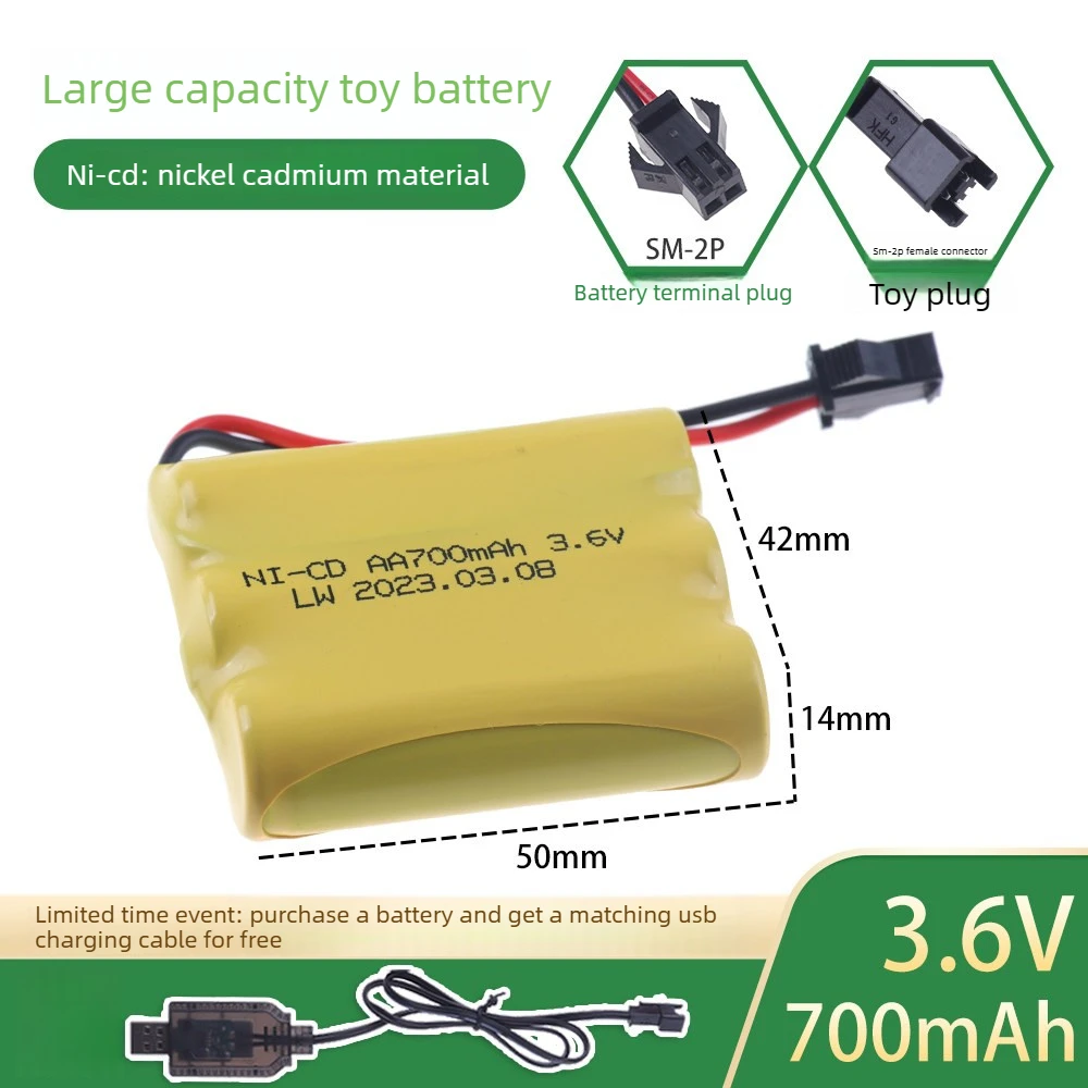 SWZY แบตเตอรี่ AA NI-MH 3.6V 5 - Rechargeable Battery Aa บทวิจารณ์และราคา