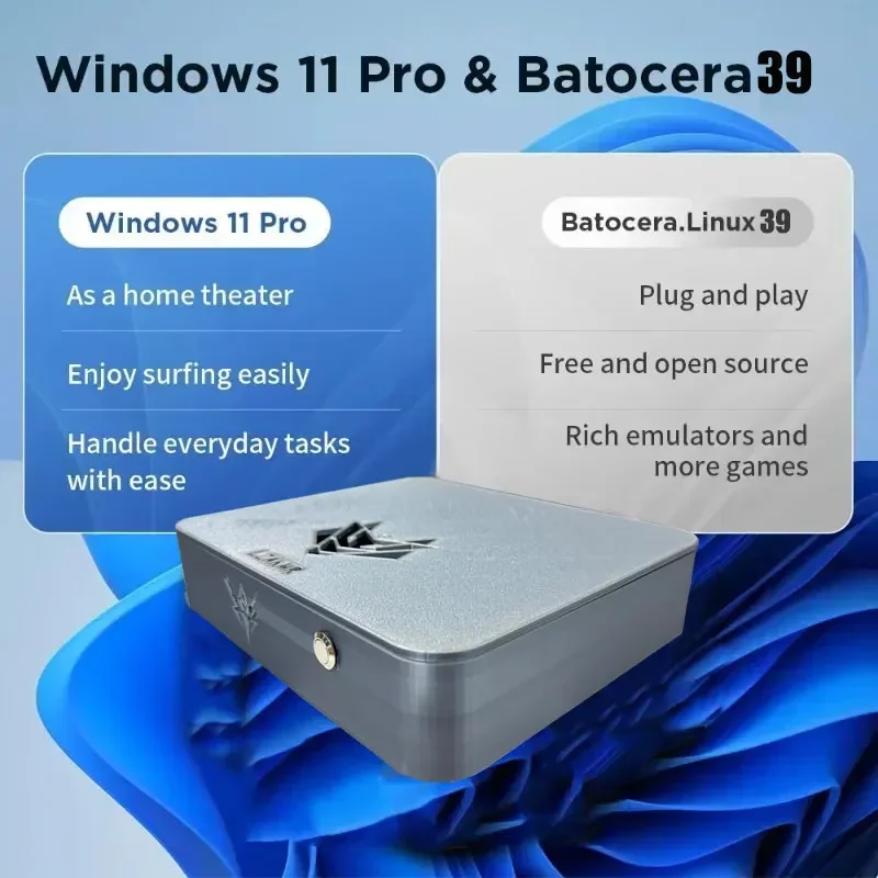 กล่องเกมระบบคู่ AK1 Pro 70000+ - Retro Gaming Space บทวิจารณ์และราคา