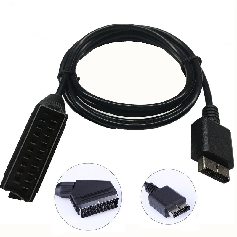 1.8เมตร6FT RGB SCART คอนโซลทีว - Retro Gaming Cables บทวิจารณ์และราคา