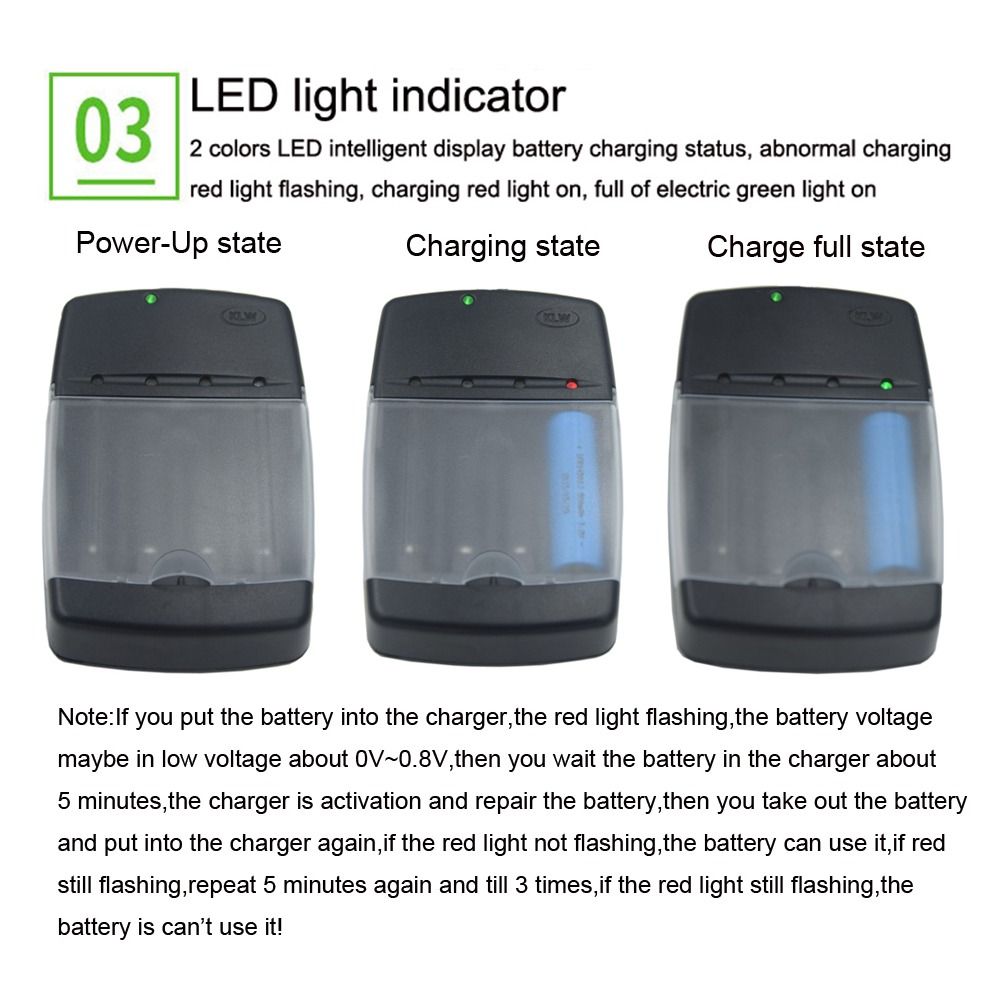 ตัวบ่งชี้เครื่องชาร์จแบตเตอรี่ - Rechargeable Battery Aa บทวิจารณ์และราคา