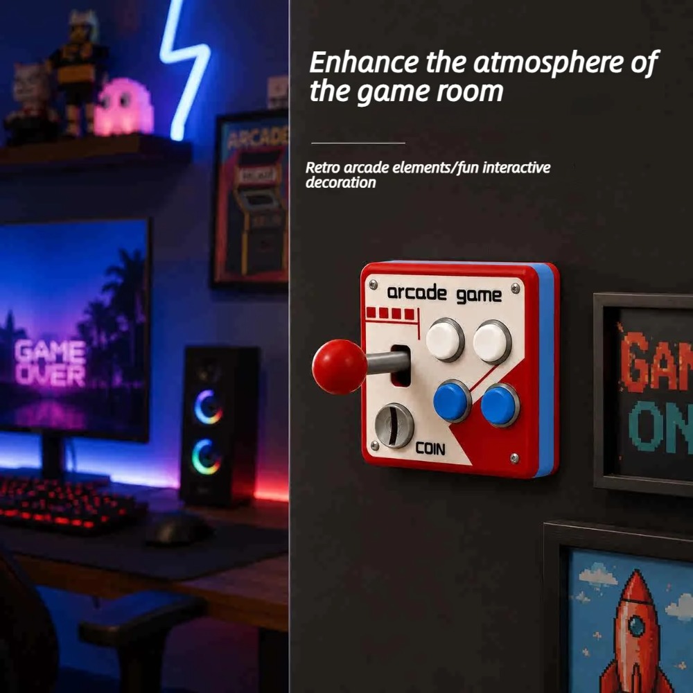 ฝาครอบจอยสติ๊กสไตล์เรโทร สำหรั - Game Retro Gaming บทวิจารณ์และราคา