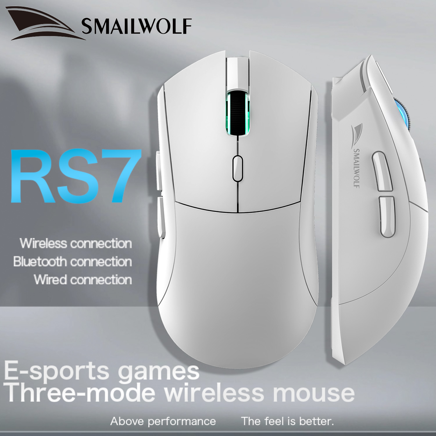 SMAILWOLF RS7 บลูทูธไร้สายเมาส - Logitech Mouse G Pro X Superlight บทวิจารณ์และราคา