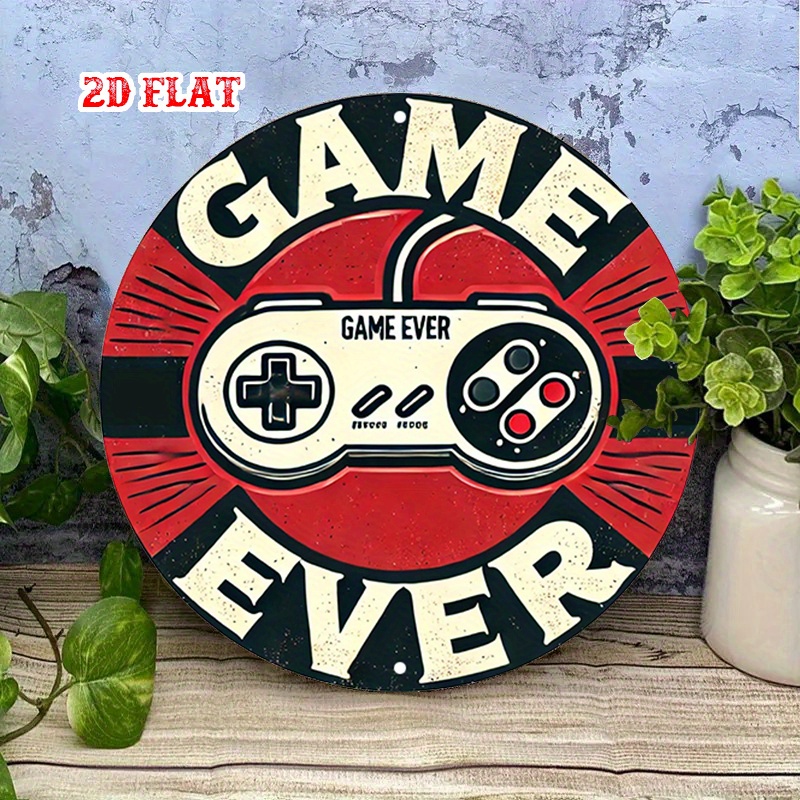 ป้ายโลหะอะลูมิเนียมทรงกลมลายเก - Game Retro Gaming บทวิจารณ์และราคา