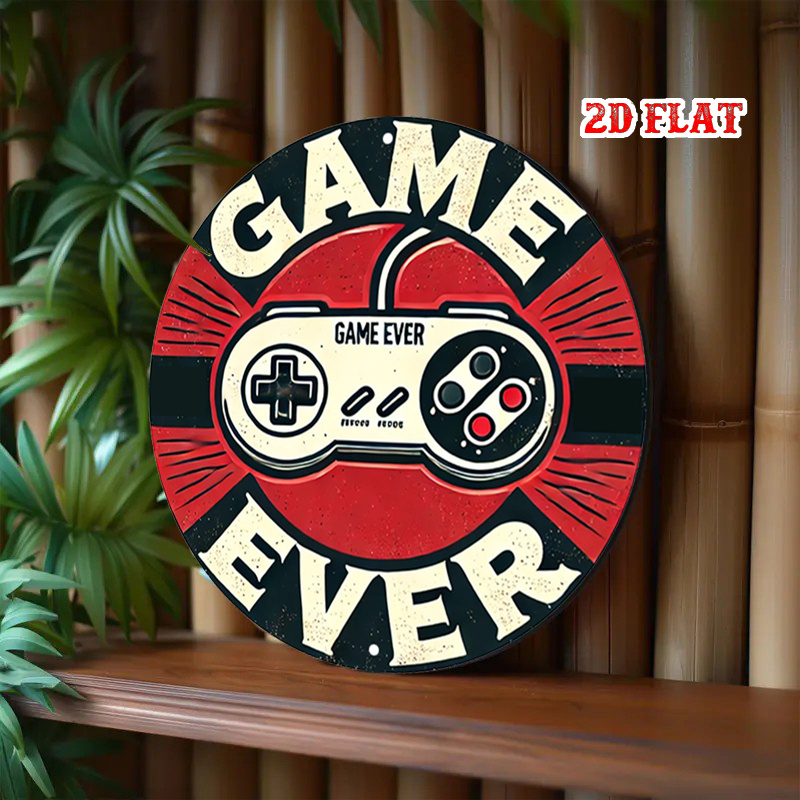 ป้ายโลหะอะลูมิเนียมทรงกลมลายเก - Game Retro Gaming บทวิจารณ์และราคา