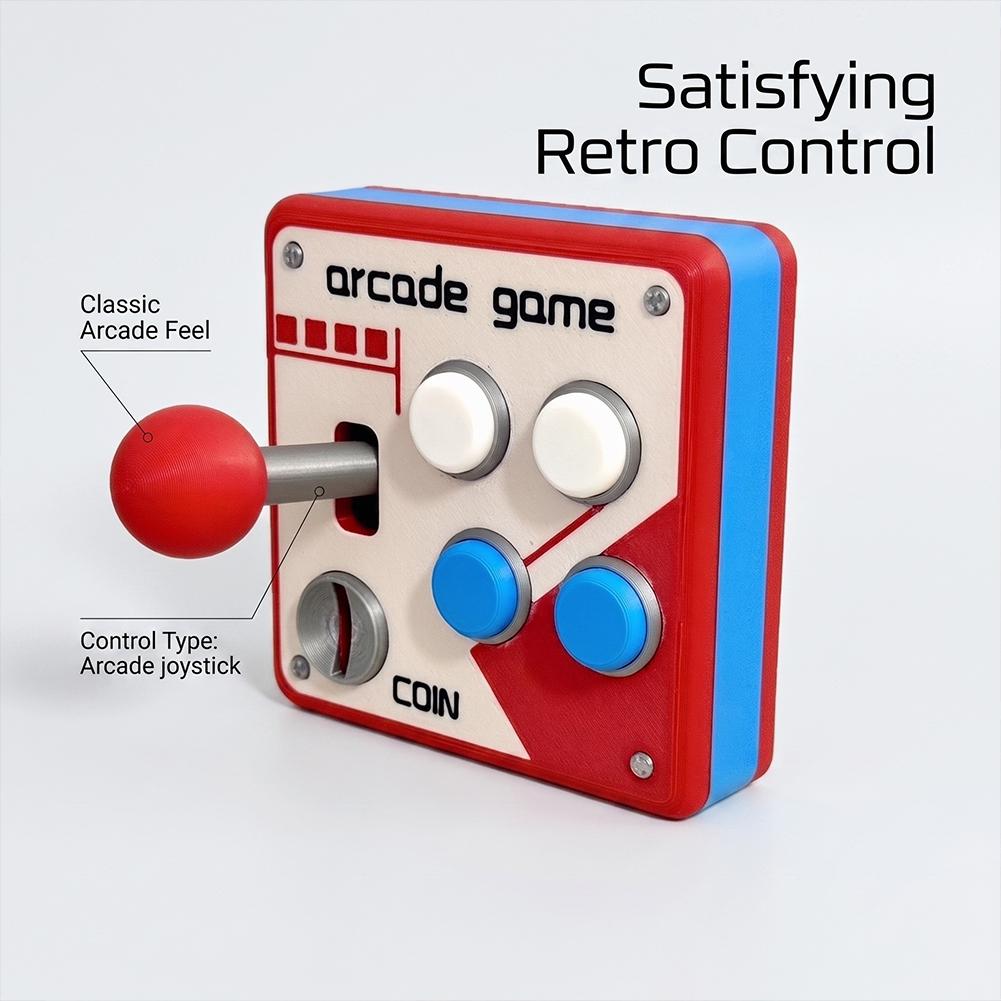 แผงสวิตช์อาร์เคดแบบเรโทรพิมพ์  - Gaming Retro Arcade บทวิจารณ์และราคา