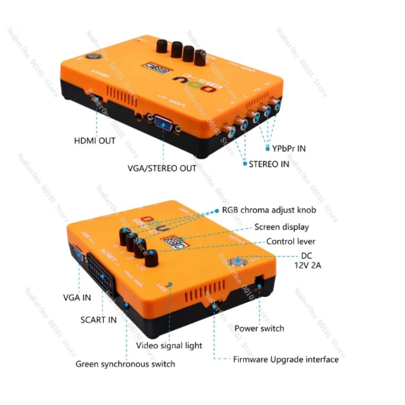 ODV GBS-C AIO RGBS YPbPr RGBHV - Retro Gaming Videos บทวิจารณ์และราคา