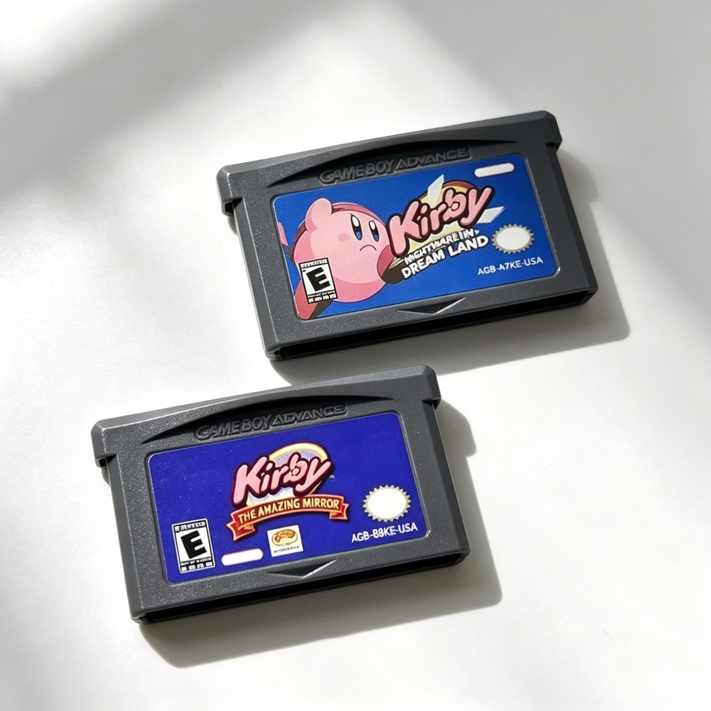 ตลับเกม GBA คลาสสิก Kirby Wars - Retro Gaming Videos บทวิจารณ์และราคา