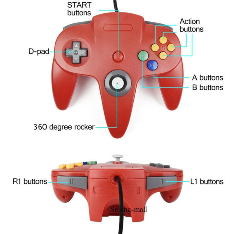 N64 Controller คลาสสิก USB แบบ - Retro Gaming Space บทวิจารณ์และราคา