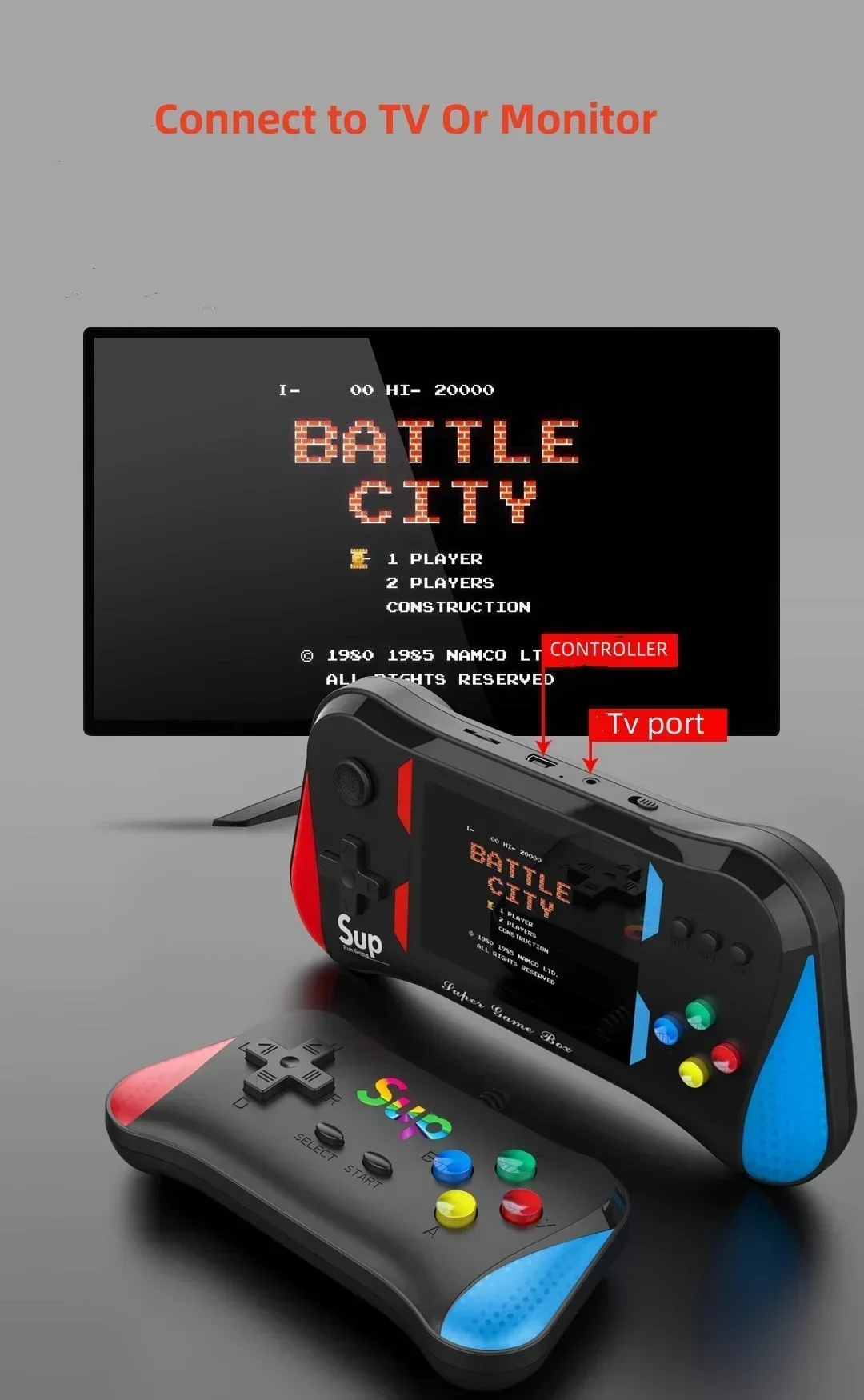 คอนโซลเกมเด็กปาล์ม Retro เก่าเ - Retro Gaming Machine บทวิจารณ์และราคา