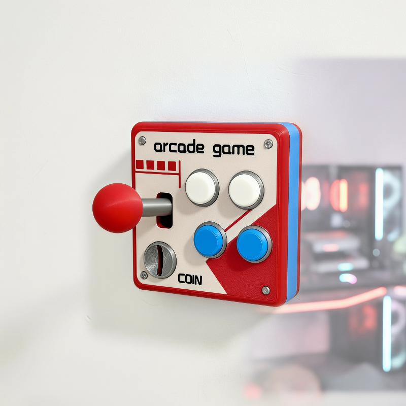 แผ่นสวิตช์ปุ่มเกมอาร์เคดสไตล์เ - Gaming Retro Arcade บทวิจารณ์และราคา