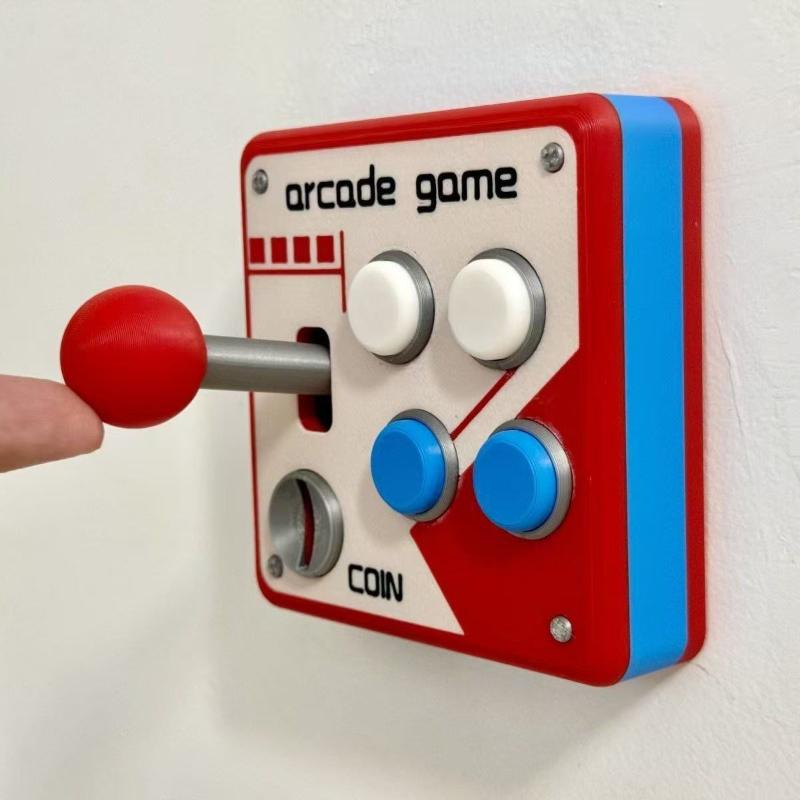 แผ่นสวิตช์ปุ่มเกมอาร์เคดสไตล์เ - Gaming Retro Arcade บทวิจารณ์และราคา
