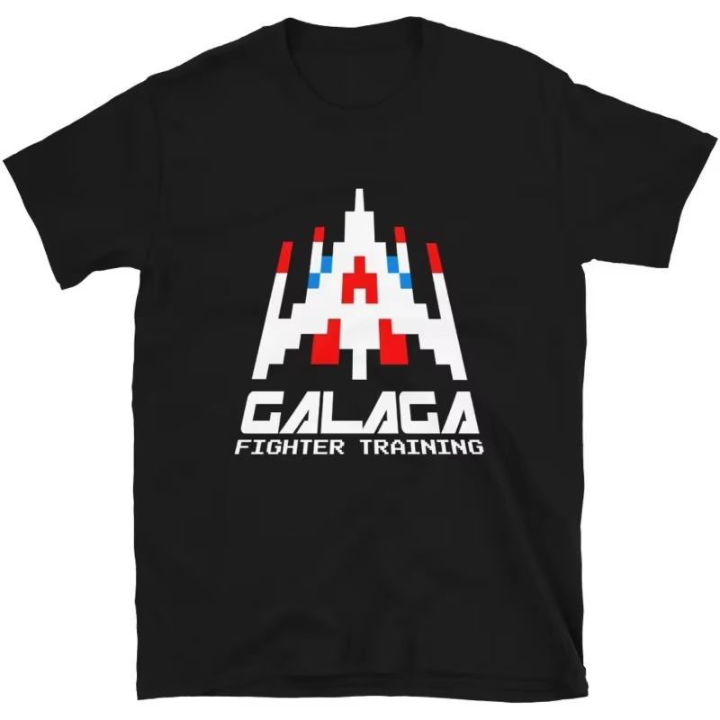 เสื้อยืดลายเกม Galaga สไตล์เรโ - Gaming Retro Arcade บทวิจารณ์และราคา