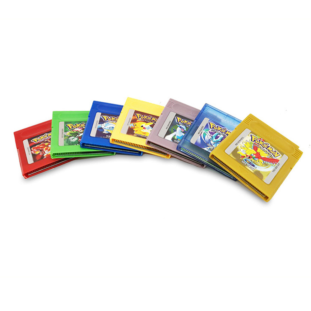GBC โปเกมอน 16 บิตชุดตลับเกมหล - Retro Gaming Pokemon บทวิจารณ์และราคา