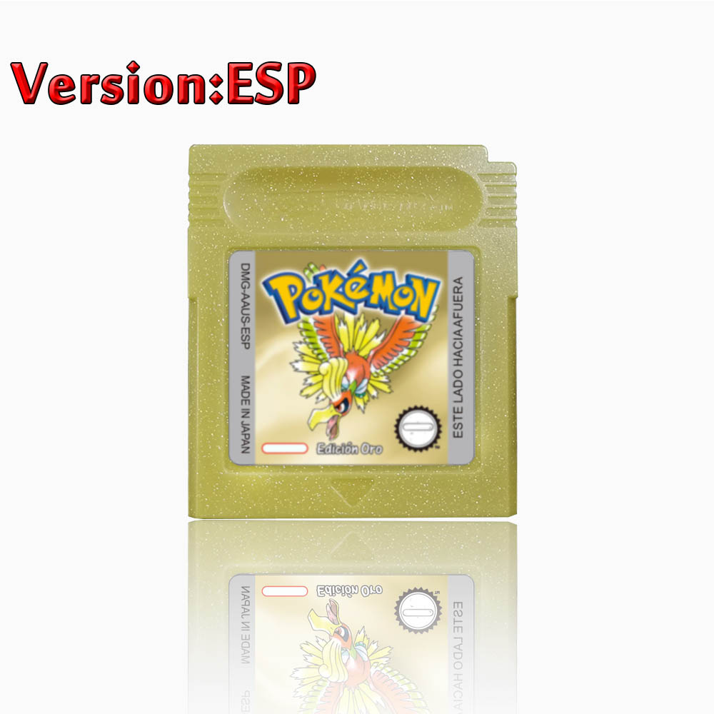 GBC โปเกมอน 16 บิตชุดตลับเกมหล - Retro Gaming Pokemon บทวิจารณ์และราคา