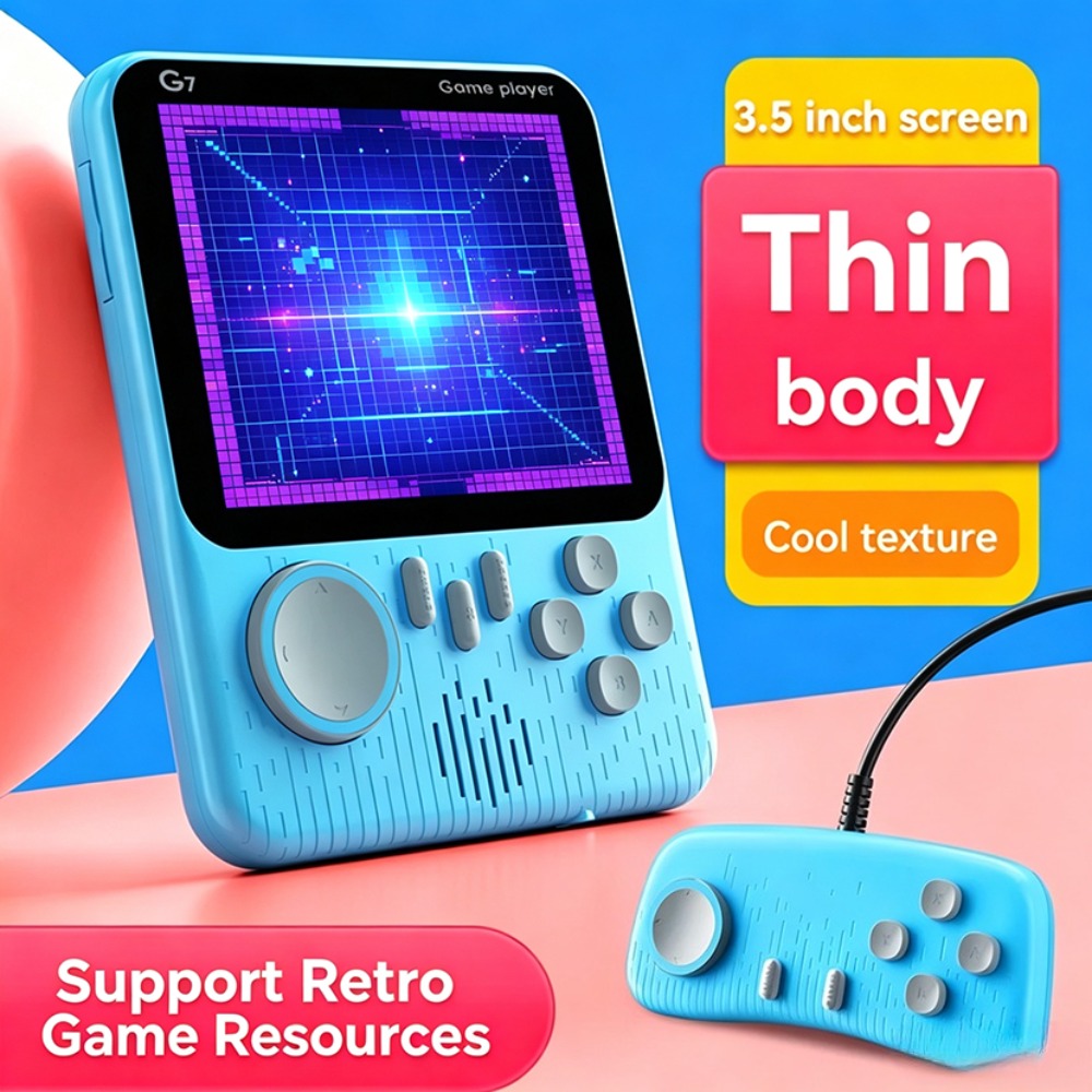 เครื่องเล่นเกมพกพา G7 แบบเรโทร - Retro Gaming Cables บทวิจารณ์และราคา