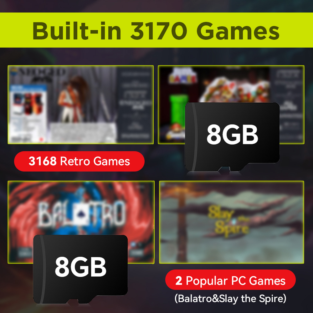 8GB เกม TF Card 3170 Retro/เกม - Retro Gaming Space บทวิจารณ์และราคา