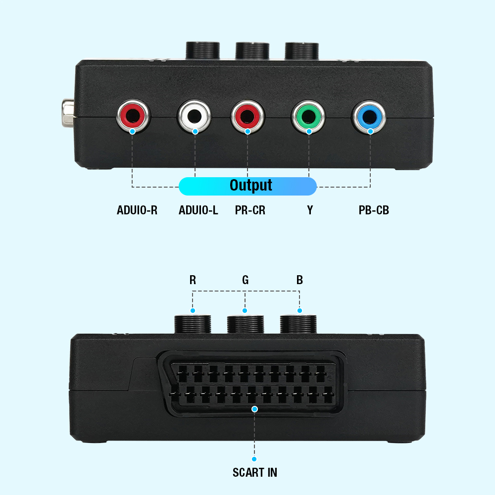 RGBS VGA TO YPBPR ตัวแปลงสัญญา - Retro Gaming Machine บทวิจารณ์และราคา